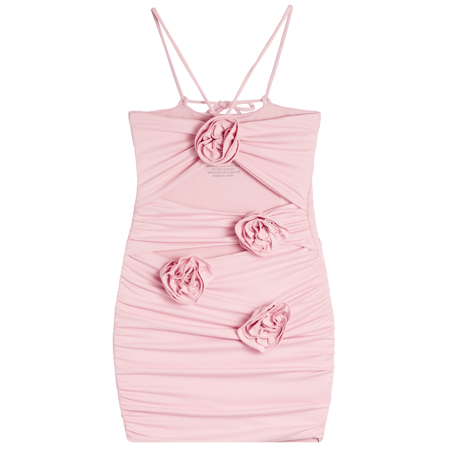 Marnie Cut Out Dress With Rosette - Denny's