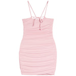 Marnie Cut Out Dress With Rosette - Denny's