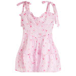 Mason Pink Rose Smock Dress