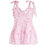 Mason Pink Rose Smock Dress