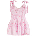 Mason Pink Rose Smock Dress