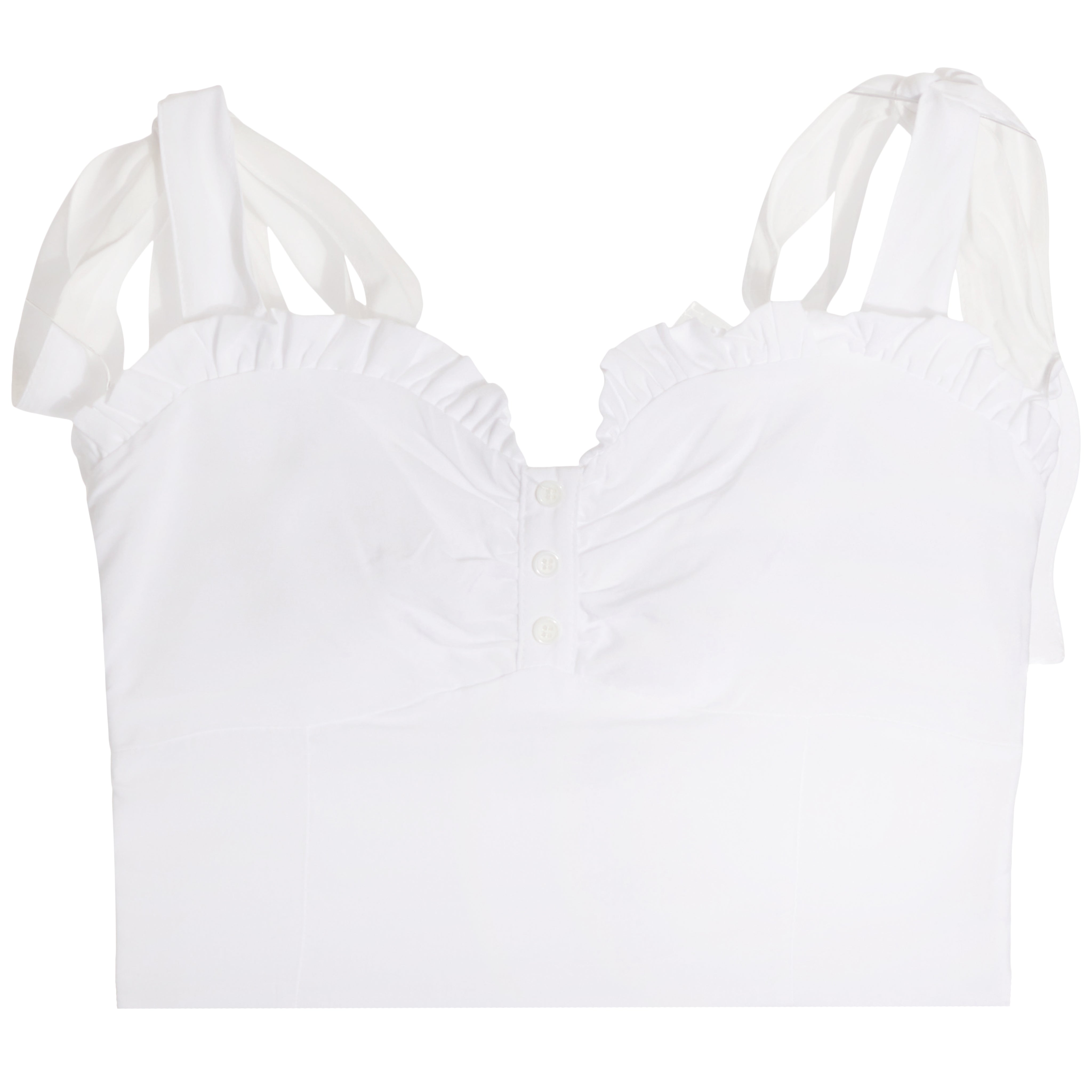 Mason Crop Tie Shoulder Tank - Denny's