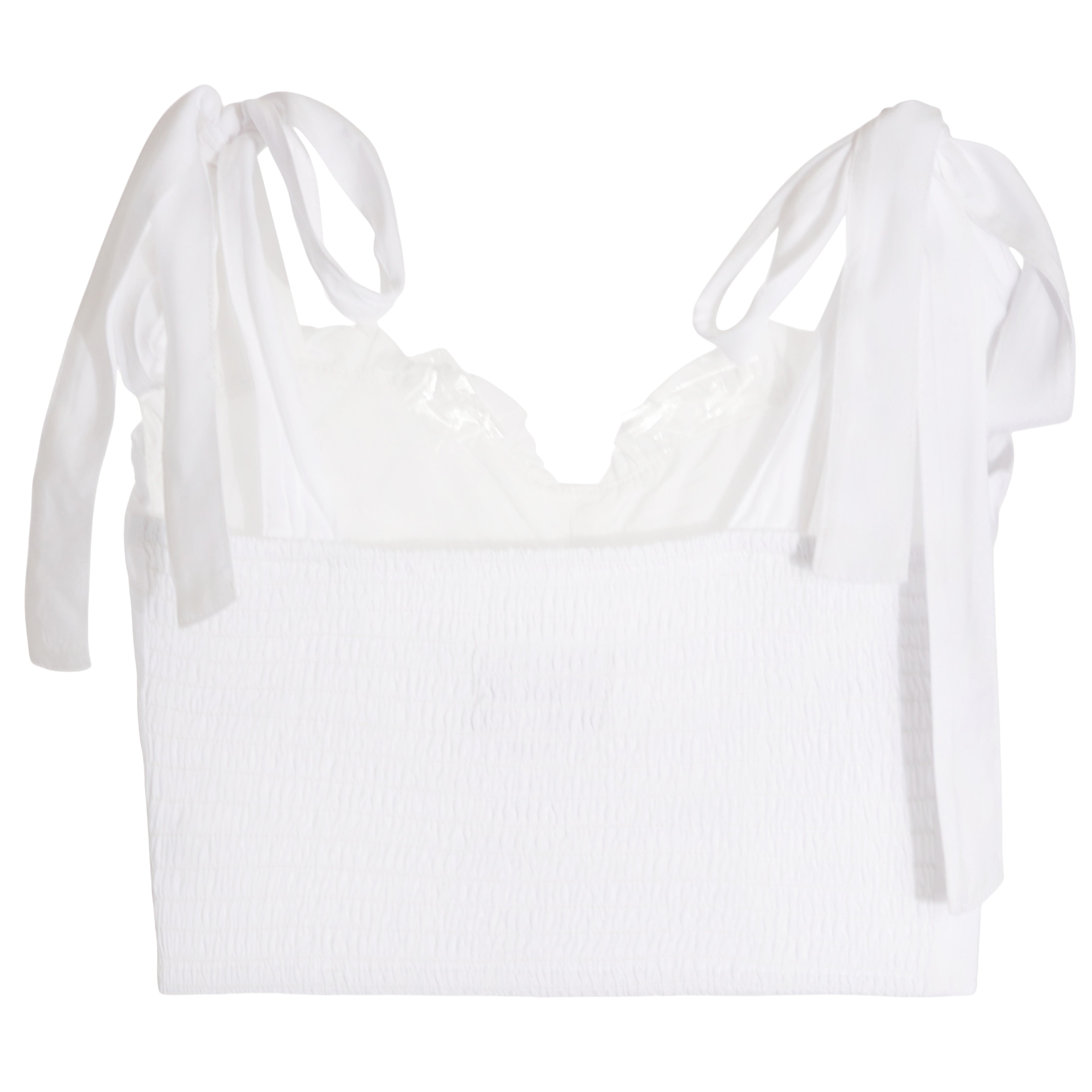 Mason Crop Tie Shoulder Tank - Denny's