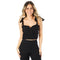 Mason Crop Tie Shoulder Tank - Denny's