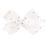 Mini Crystal Bow Clip
