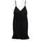 Metallic Romance Ruffle Mini Dress - Denny's