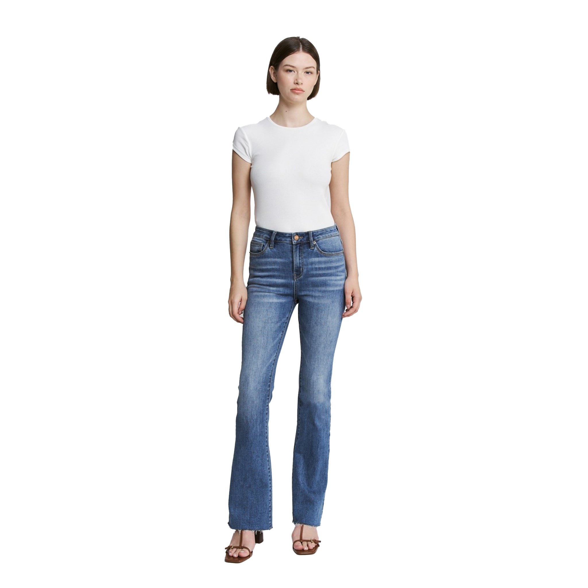 High Rise 32" Length Bootcut Jean - Denny's
