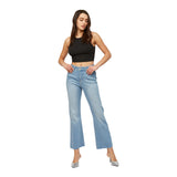 High Rise Crop Flare - Denny's