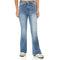 Waist Detail Mid Rise Flare - Denny's