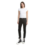High Rise Cropped Raw Hem Skinny Jean - Denny's