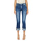 Mid Rise Cuff Straight Leg Jean - Denny's