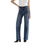 High Rise Loose Fit Wide Leg Jean - Denny's