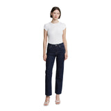 High Rise 29" Length Straight Ankle Jean - Denny's