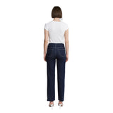 High Rise 29" Length Straight Ankle Jean - Denny's
