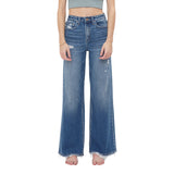High Rise Wide Leg Jean - Denny's