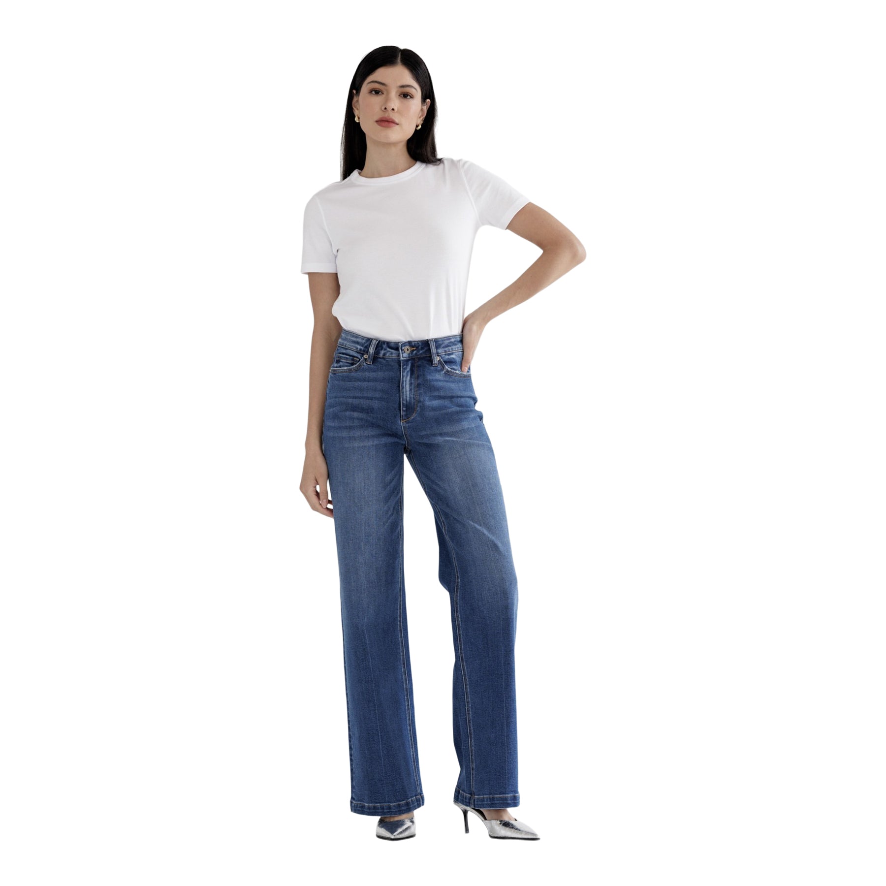 HIgh Rise Wide Leg - Denny's