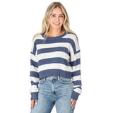 Megan Striped Sweater - Denny's