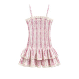 Melina Cottage Stripe Smock Dress