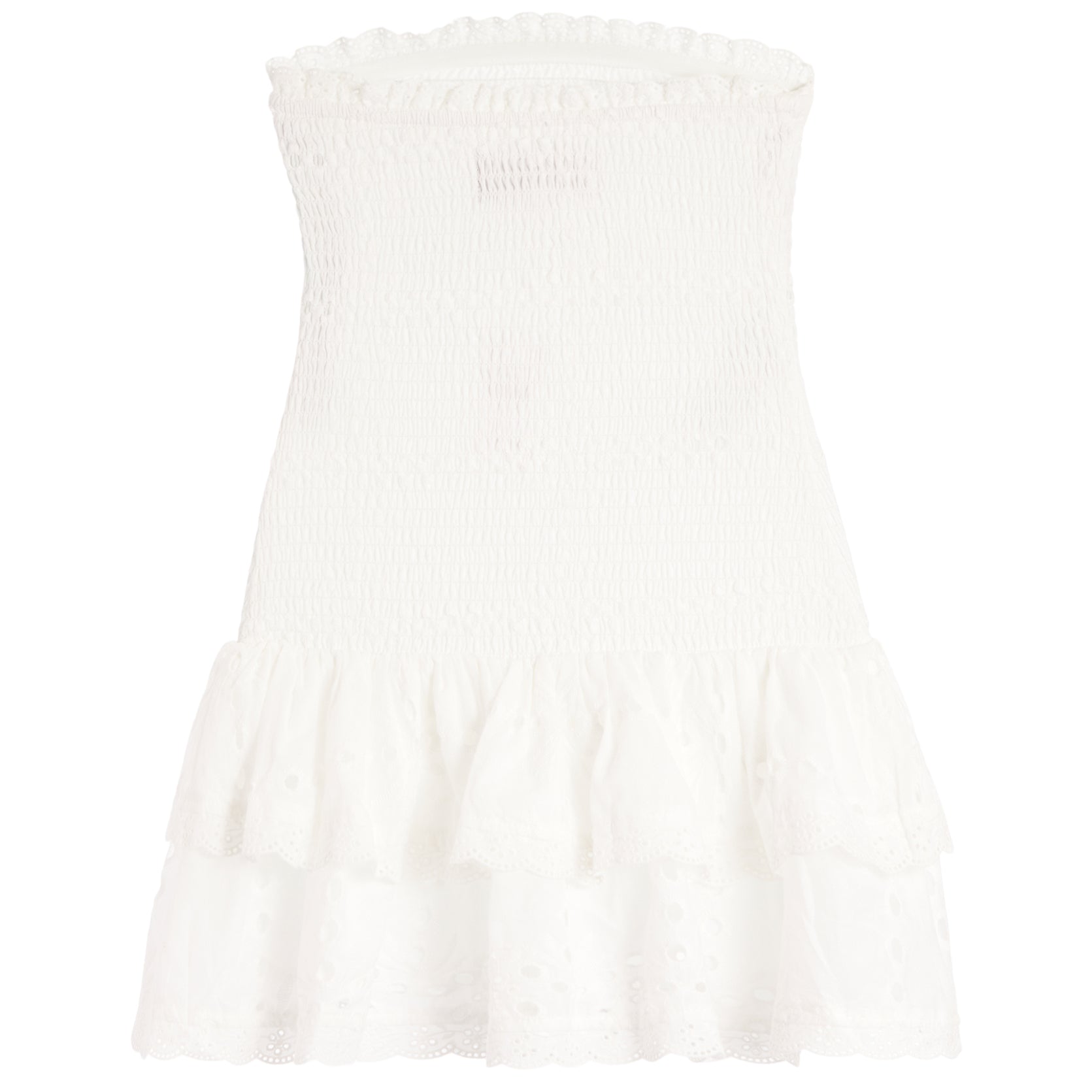 Melina Smock Eyelet Bottom Dress - Denny's