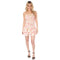 Melina Vacation Floral Strapless Dress - Denny's