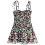 Meri Beaded Floral Dress - Denny's