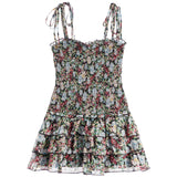 Meri Beaded Floral Dress - Denny's