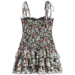 Meri Beaded Floral Dress - Denny's