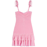 Meri Tie Shoulder Smock Dress - Denny's