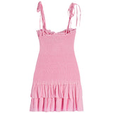 Meri Tie Shoulder Smock Dress - Denny's