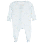 Serene Safari Blue Footie - Denny's