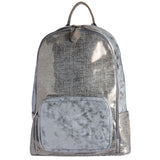 Metallic Silver Backpack - Denny's