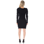 Gilded Rib Knit Midi Dress - Denny's