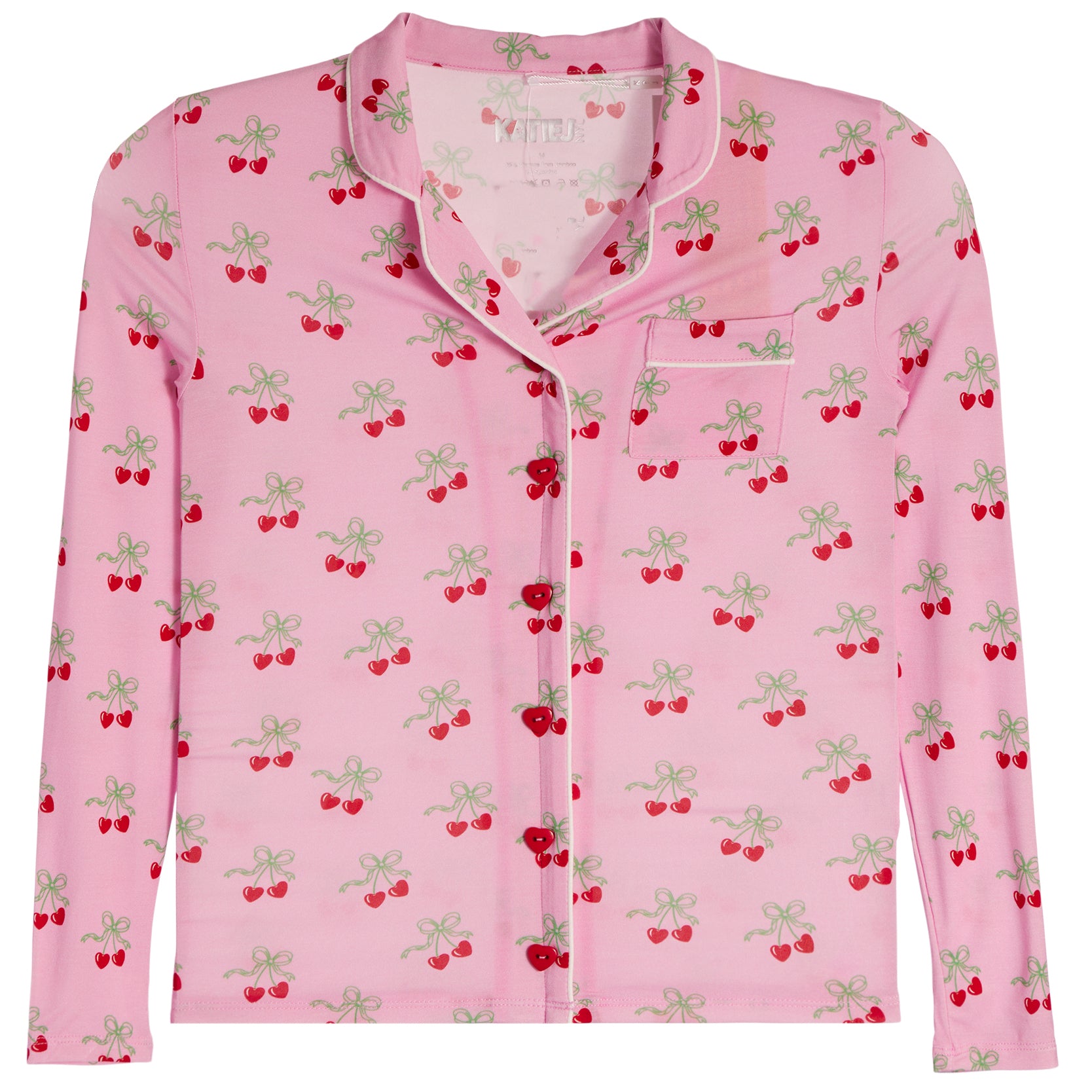 Cherry Bows Pant Set Tween - Denny's