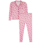 Cherry Bows Lounge Set Pant - Denny's