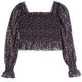 Michaela Floral Smock Top - Denny's