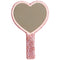 Crystal Heart Mirror