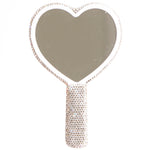 Crystal Heart Mirror