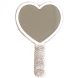 Crystal Heart Mirror