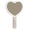 Crystal Heart Mirror