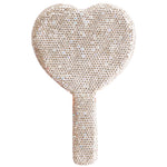 Crystal Heart Mirror
