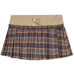 Plaid Micro Mini Skort - Denny's