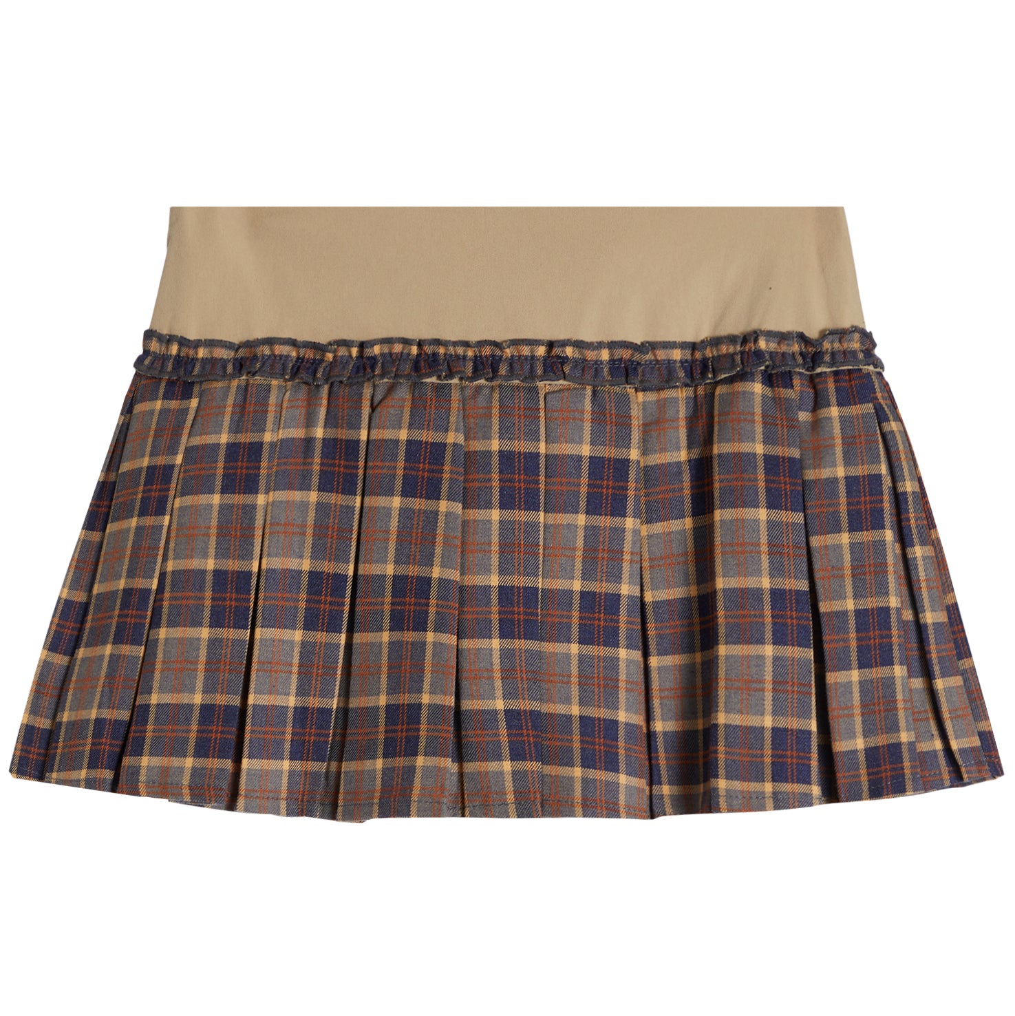 Plaid Micro Mini Skort - Denny's