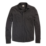 Washed Black Knit 2 Pocket Shirt - Denny's