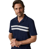 Cabana Stripped Towel Terry Polo