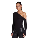 Magdaleno One Shoulder Top - Denny's