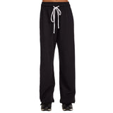 Stripe Lux Wide Leg Pant - Denny's