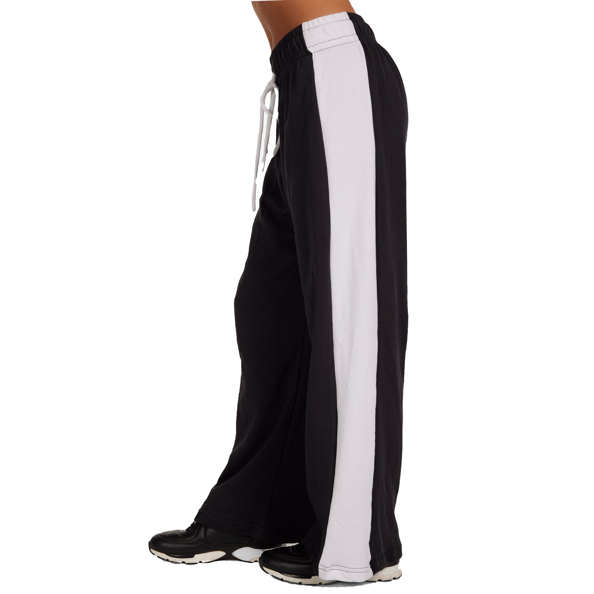 Stripe Lux Wide Leg Pant - Denny's