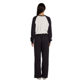 Siri Colorblock Raglan Crew - Denny's