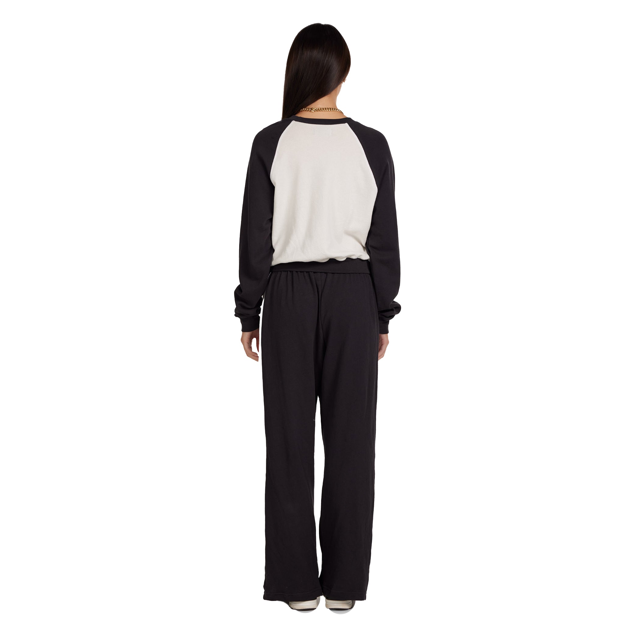 Siri Colorblock Raglan Crew - Denny's