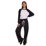 Siri Colorblock Raglan Crew - Denny's